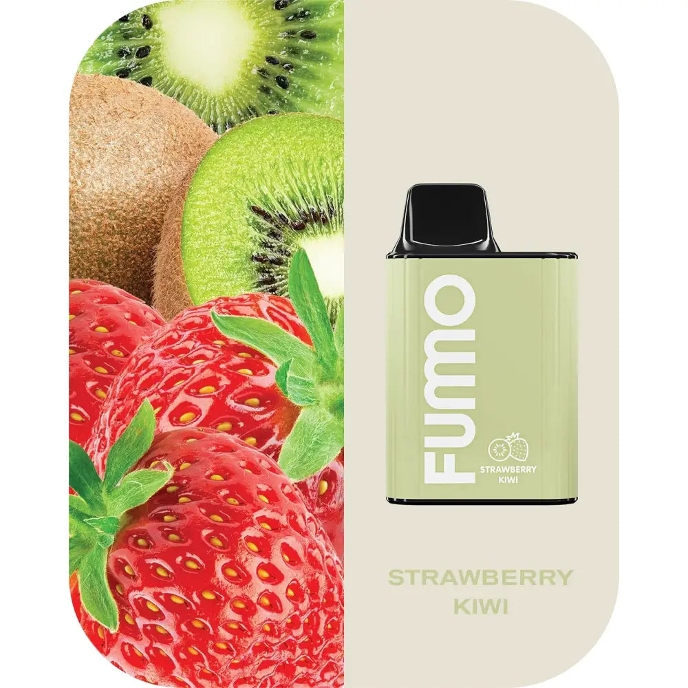 Fumo King 6000 Puffs Disposable Vape - Strawberry Kiwi - Disposable Vape - Vapes Uae