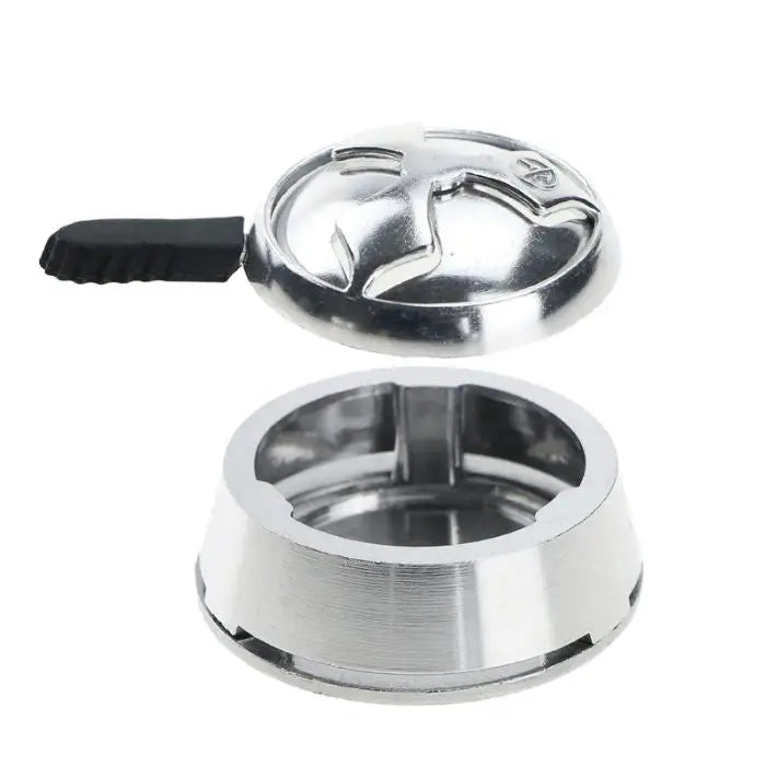 Hookah Shisha Heat Management Device Hmd - Silver - Smoking Accessories - Vapes Uae