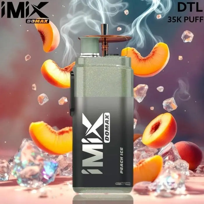 Imix Domax 35000 Puffs Disposable Vape - Peach Ice - Disposable Vape - Vapes Uae