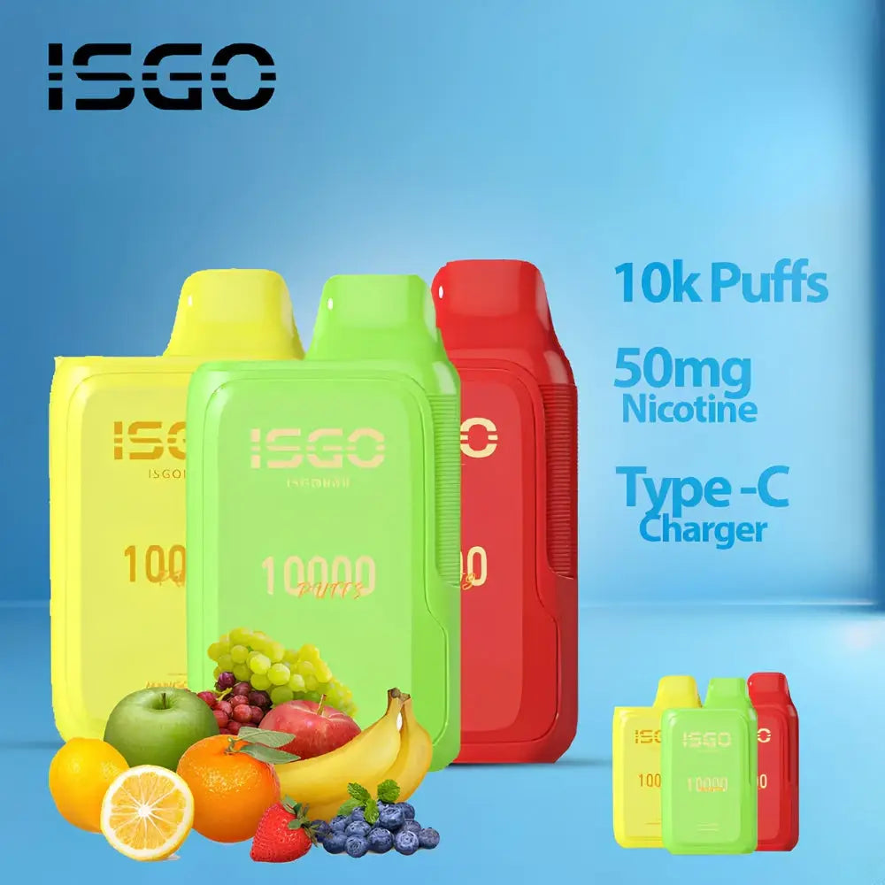 Isgo Bar 10000 Puffs Disposable Vape - Disposable Vape - Vapes Uae