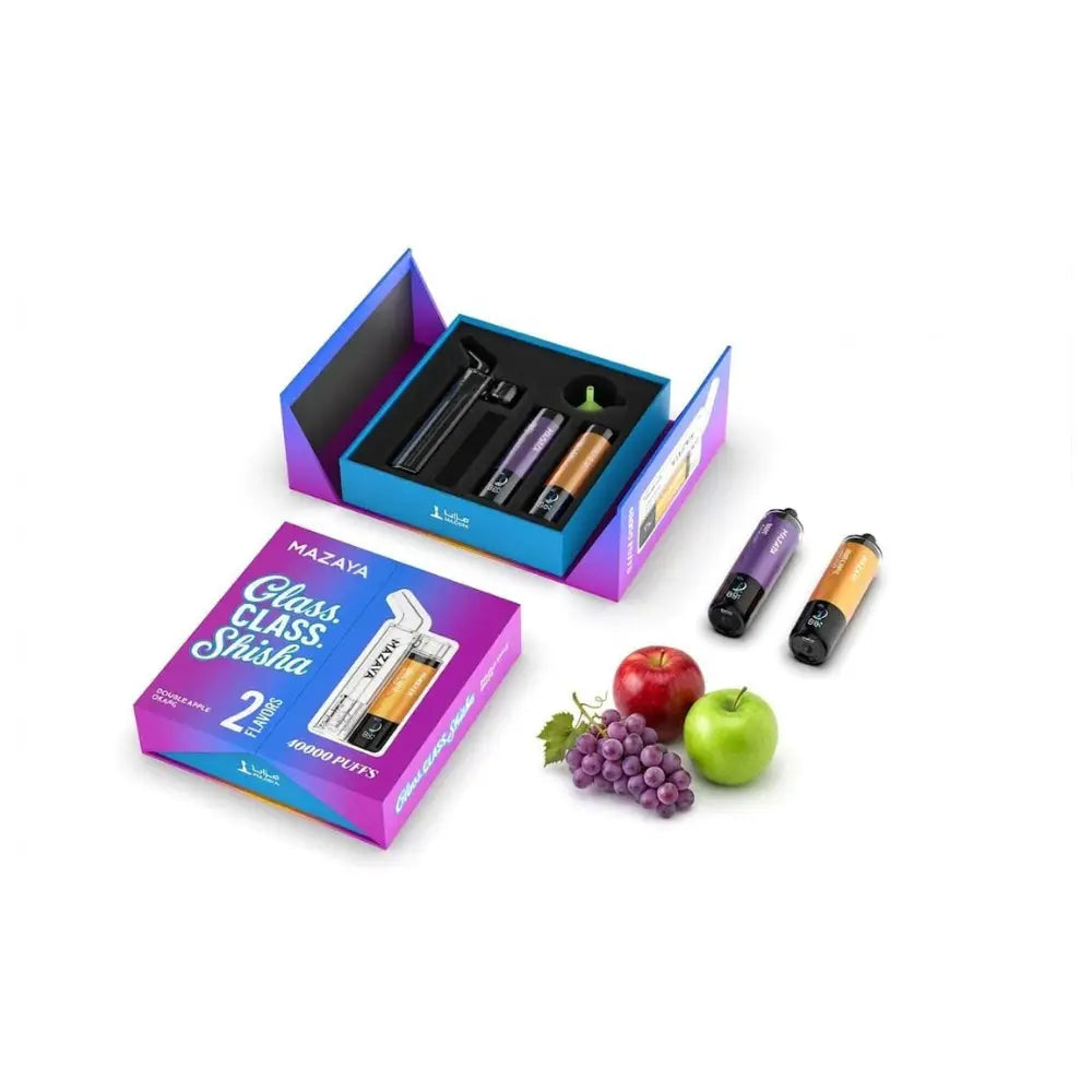 Joy & Mazaya Limited Edition Gift Box 80000 Puffs Disposable Vape - Double Apple + Grape - Disposable Vape - Vapes Uae