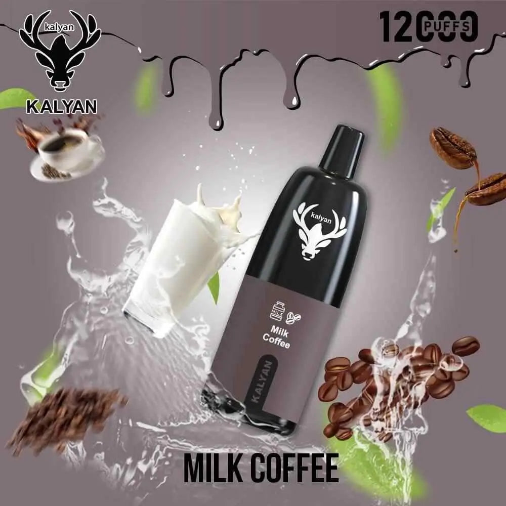 Kalyan 12000 Puffs Disposable Vape - Milk Coffe - Disposable Vape - Vapes Uae