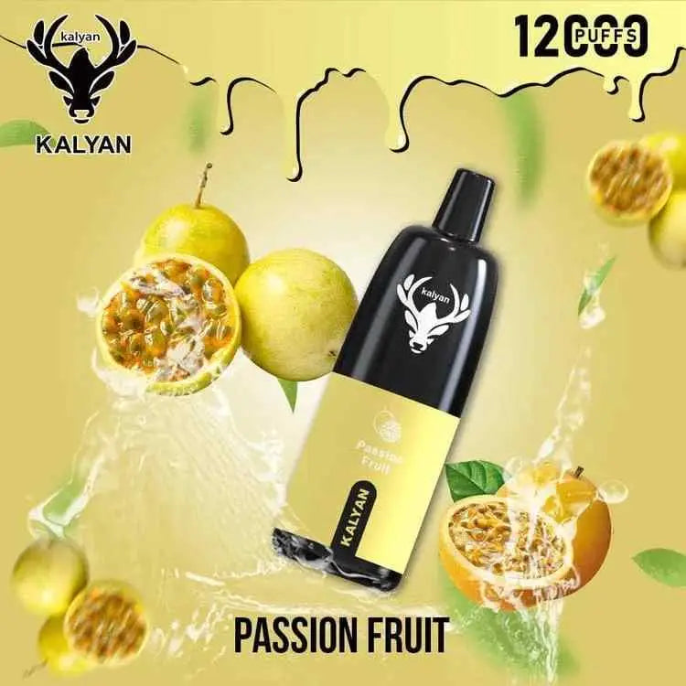 Kalyan 12000 Puffs Disposable Vape - Passionfruit - Disposable Vape - Vapes Uae