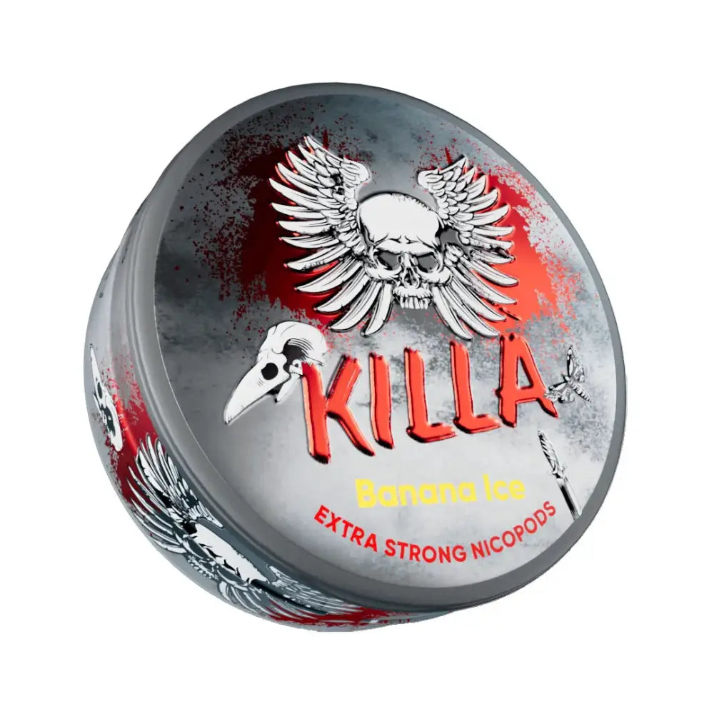 Killa Nicotine Pouches - Banana Ice / 12 Mg / Single Pack - Nicotine Pouch - Vapes Uae
