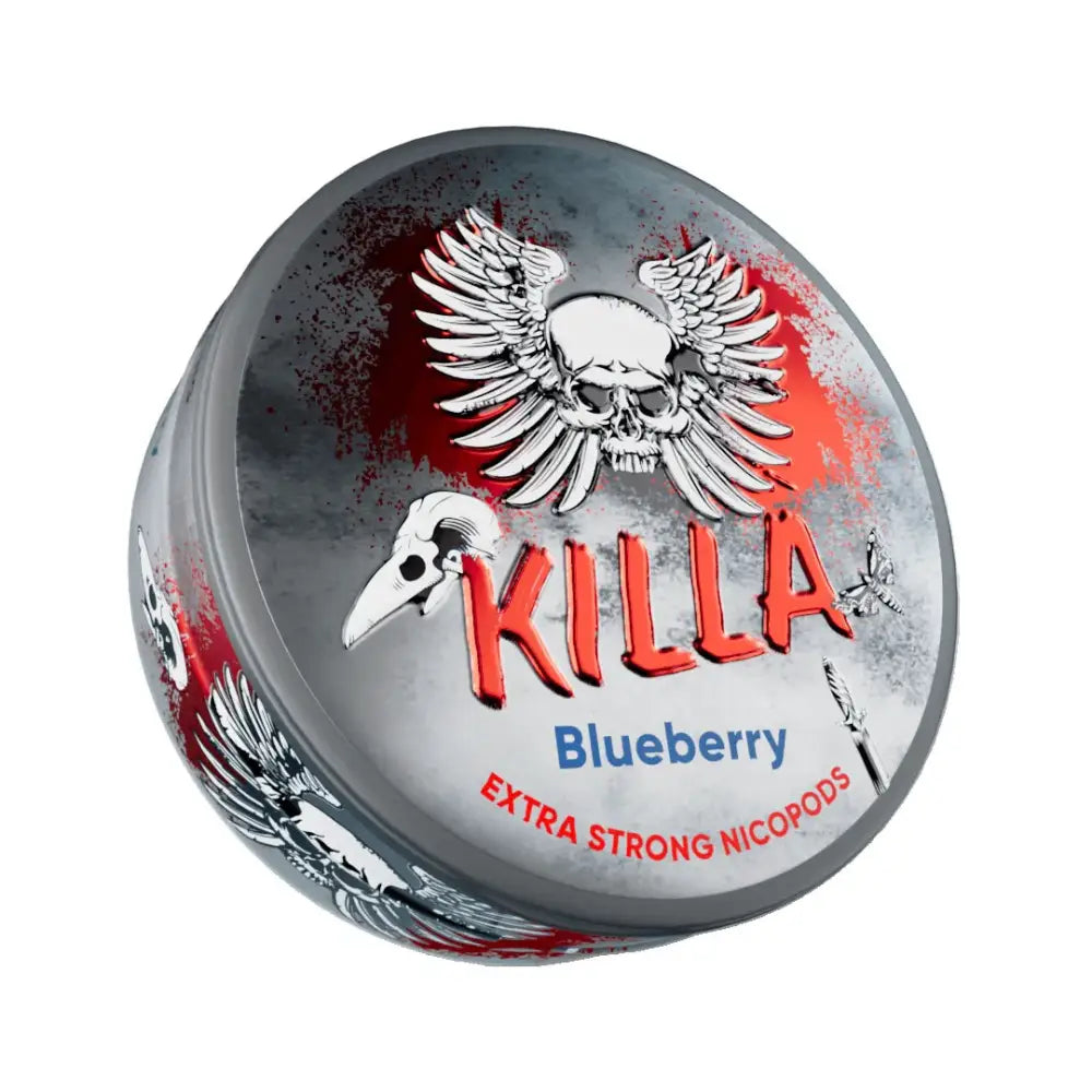 Killa Nicotine Pouches - Blueberry / 12 Mg / Single Pack - Nicotine Pouch - Vapes Uae