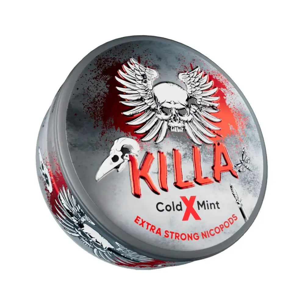 Killa Nicotine Pouches - Cold x Mint / 12 Mg / Single Pack - Nicotine Pouch - Vapes Uae