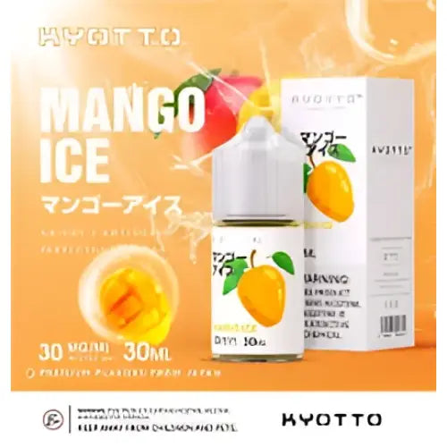 Kyotto Premium E-liquid 30ml - 30mg - Mango Ice / 30 - Mg - E-liquid - Vapes Uae