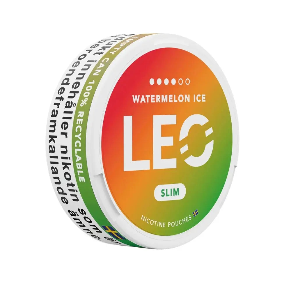 Leo Nicotine Pouches - Watermelon Ice - 12mg - Nicotine Pouch - Vapes Uae