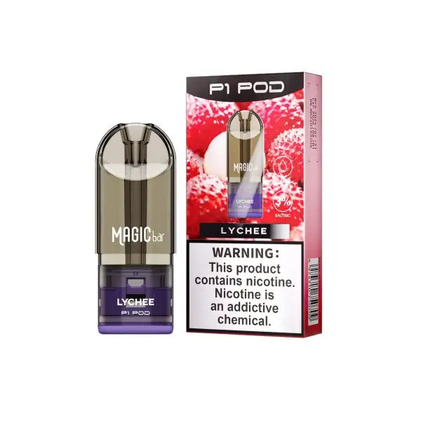Magic Bar P1 Mtl Prefilled Pod System - Lychee / 3% - Vape Device - Vapes Uae