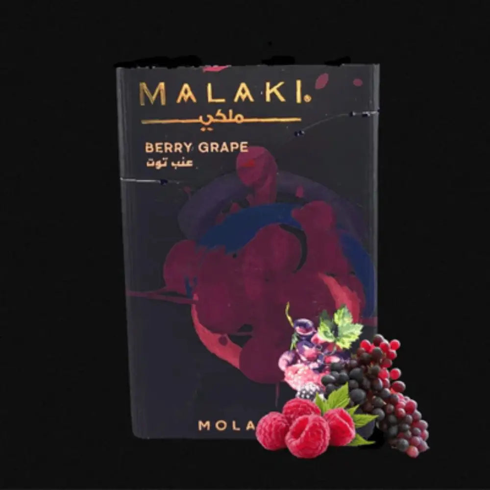 Malaki Tobacco Shisha Molasses All Flavors - Berry Grape Fusion / 50g - Shisha Molasses - Vapes Uae