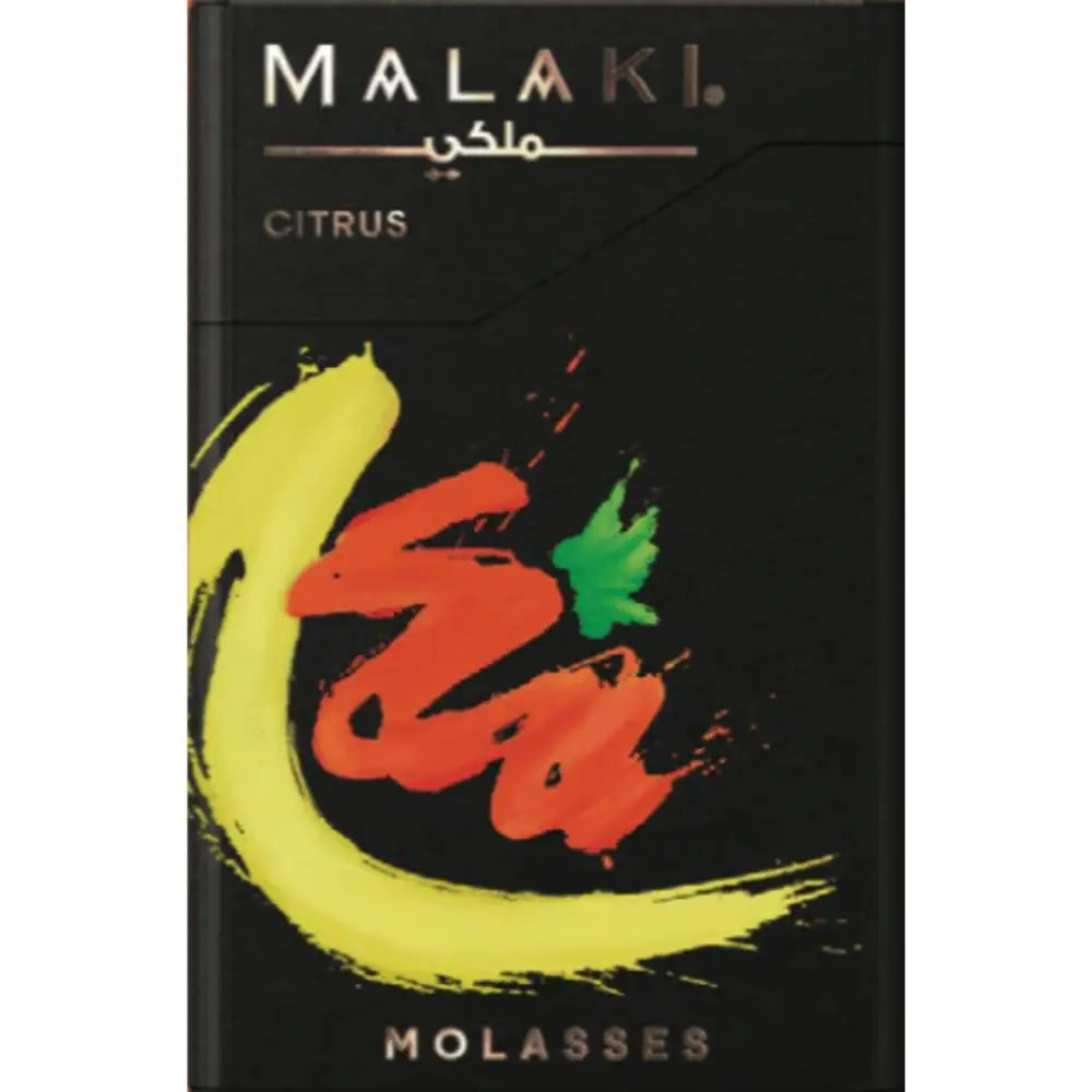Malaki Tobacco Shisha Molasses All Flavors - Citrus / 50g - Shisha Molasses - Vapes Uae