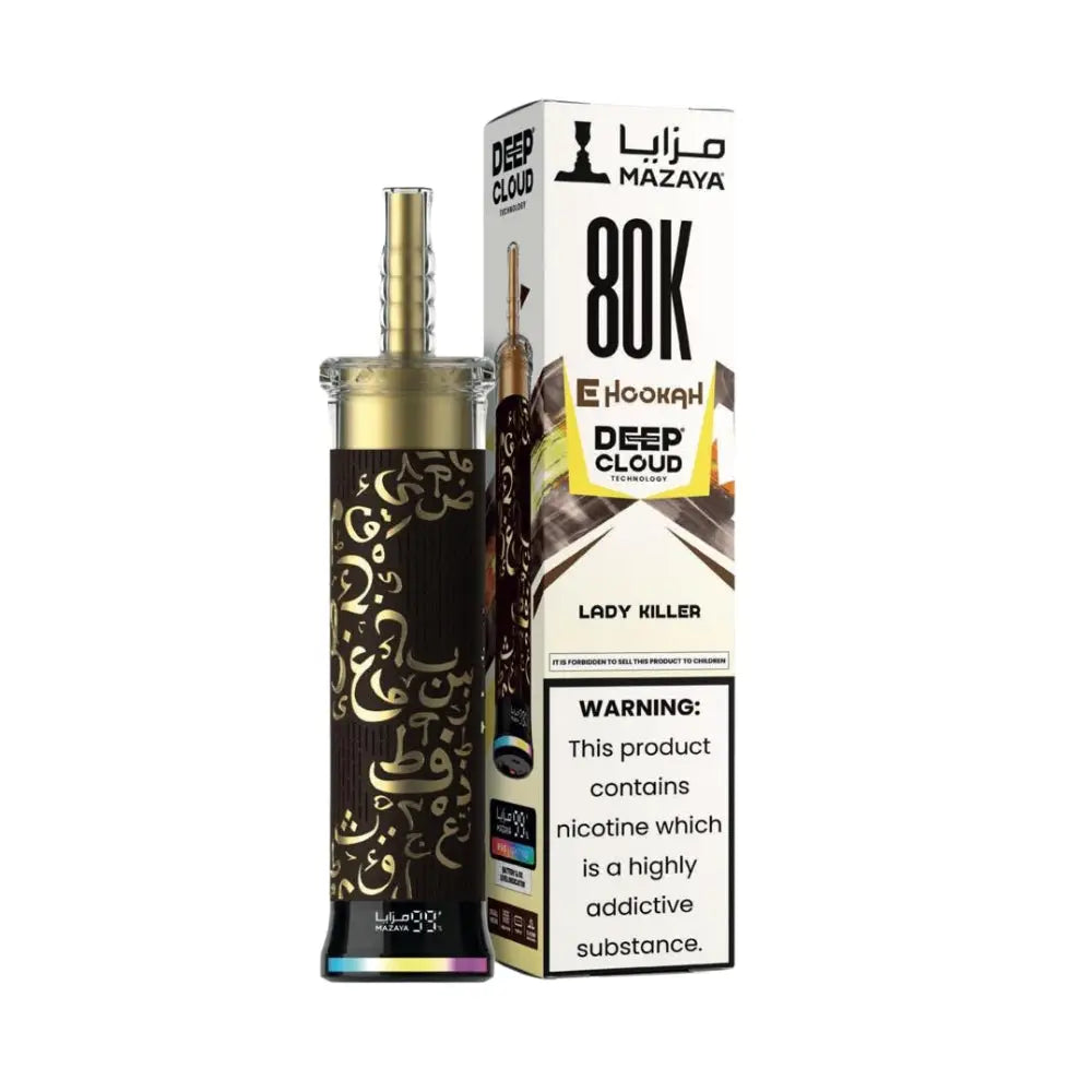 Mazaya Deep Cloud 80000 Puffs Disposable Vape - Lady Killer - Disposable Vape - Vapes Uae