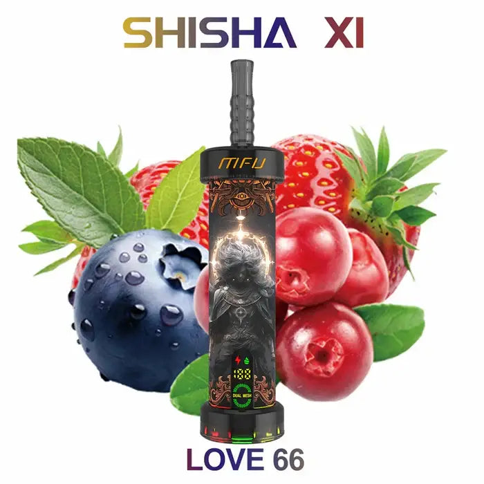 Mfu Shisha X1 40000 Puffs Disposable Vape - Love 66 - Disposable Vape - Vapes Uae