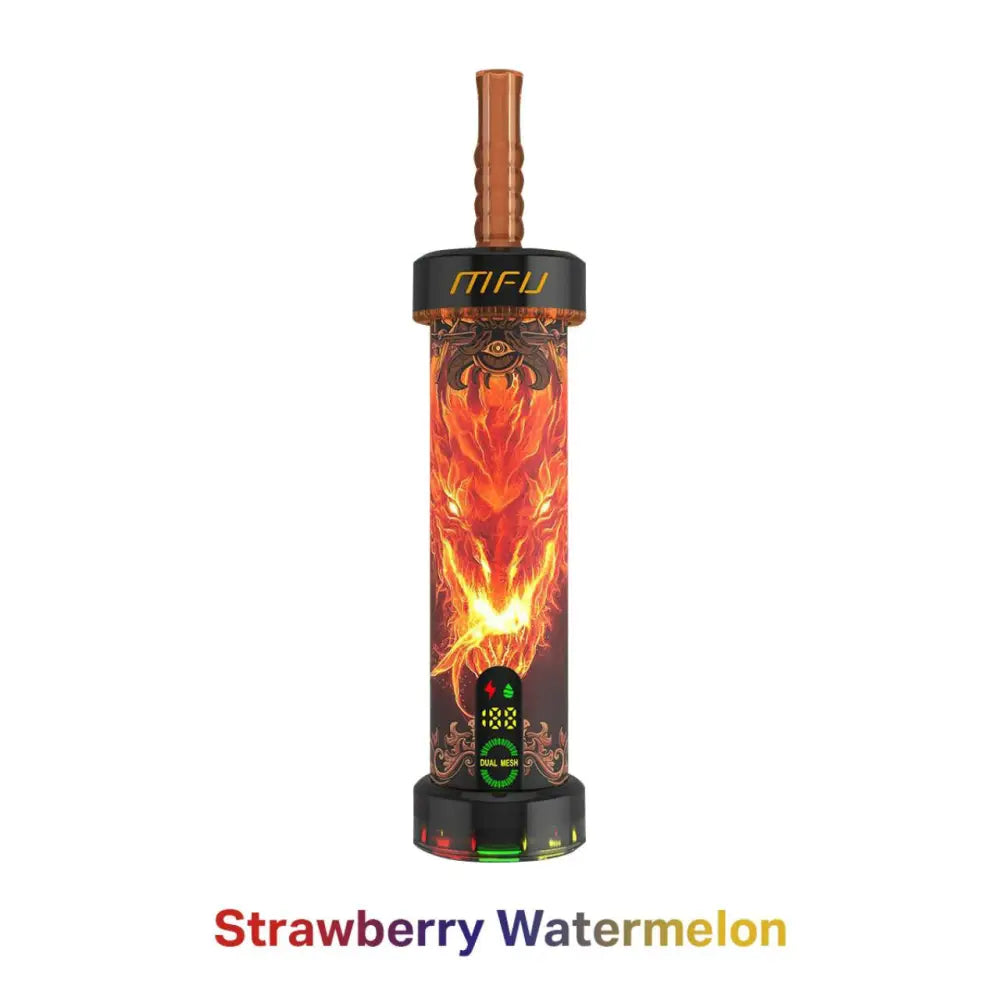 Mfu Shisha X1 40000 Puffs Disposable Vape - Strawberry Watermelon - Disposable Vape - Vapes Uae