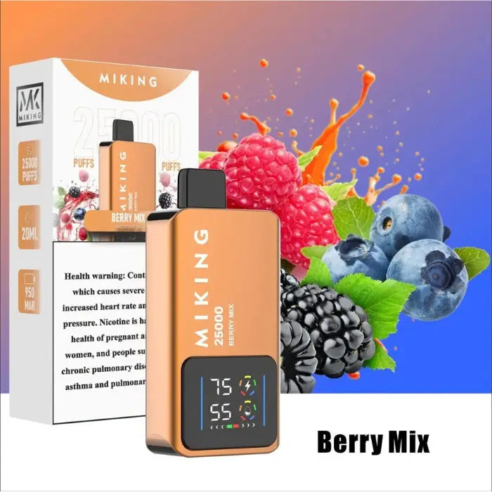Miking 25000 Puffs Disposable Vape - Berry Mix - Disposable Vape - Vapes Uae