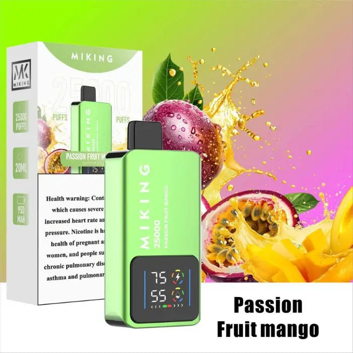 Miking 25000 Puffs Disposable Vape - Passion Fruit Mango - Disposable Vape - Vapes Uae