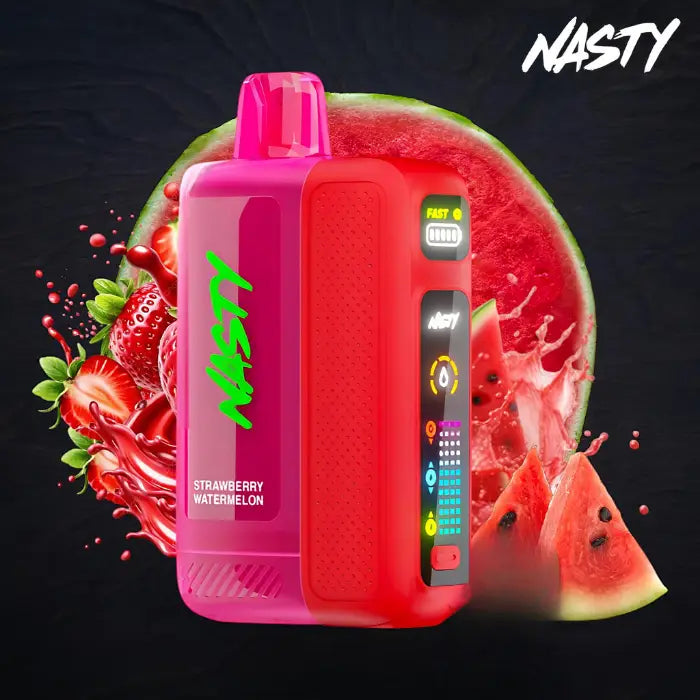 Nasty Bolt 50000 Puffs Disposable Vape - Strawberry Watermelon - Disposable Vape - Vapes Uae