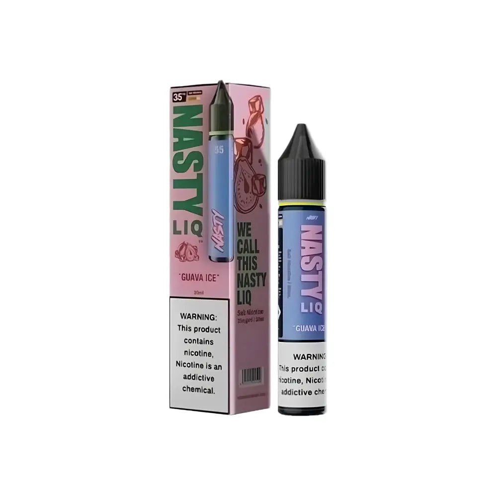 Nasty Liq Nicotine Salt E-liquid - Guava Ice / 3mg + 60ml - E-liquid - Vapes Uae