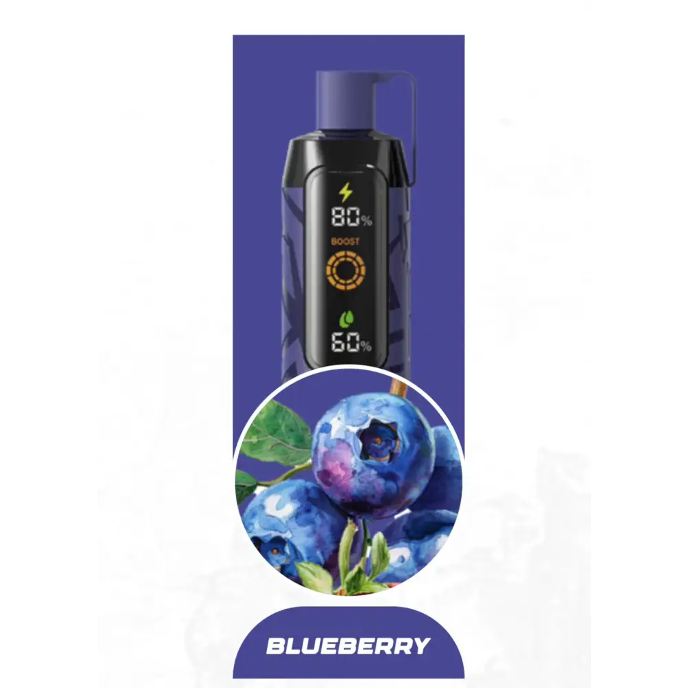 Nerd 20000 Puffs Disposable Vape - Blueberry - Disposable Vape - Vapes Uae