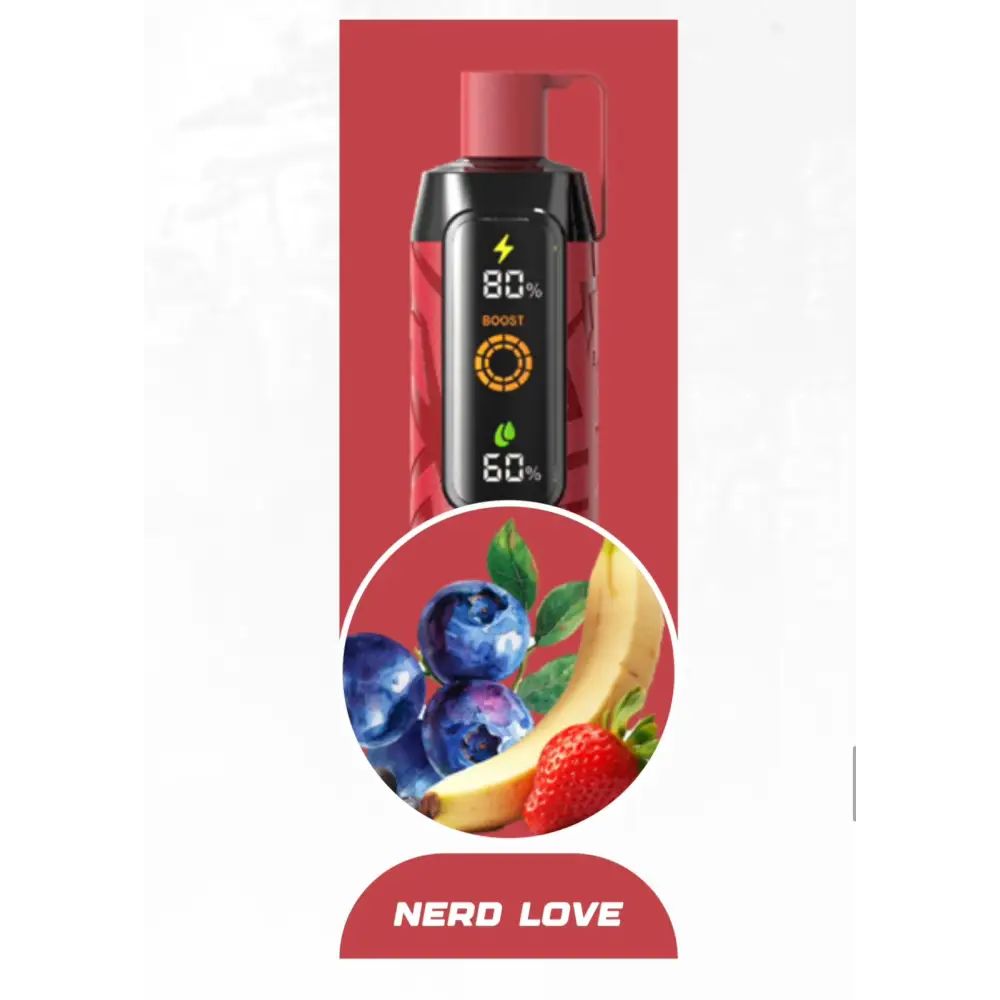 Nerd 20000 Puffs Disposable Vape - Nerd Love - Disposable Vape - Vapes Uae