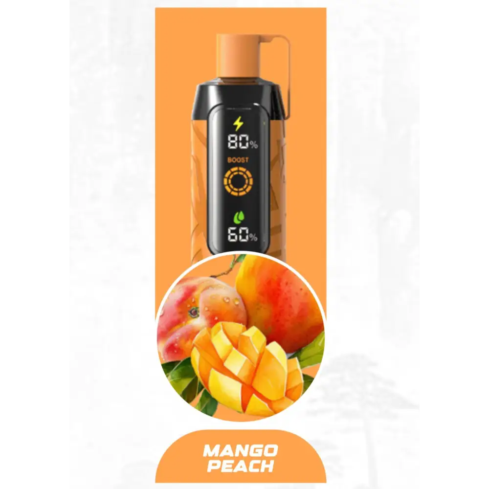 Nerd 20000 Puffs Disposable Vape - Mango Peach - Disposable Vape - Vapes Uae
