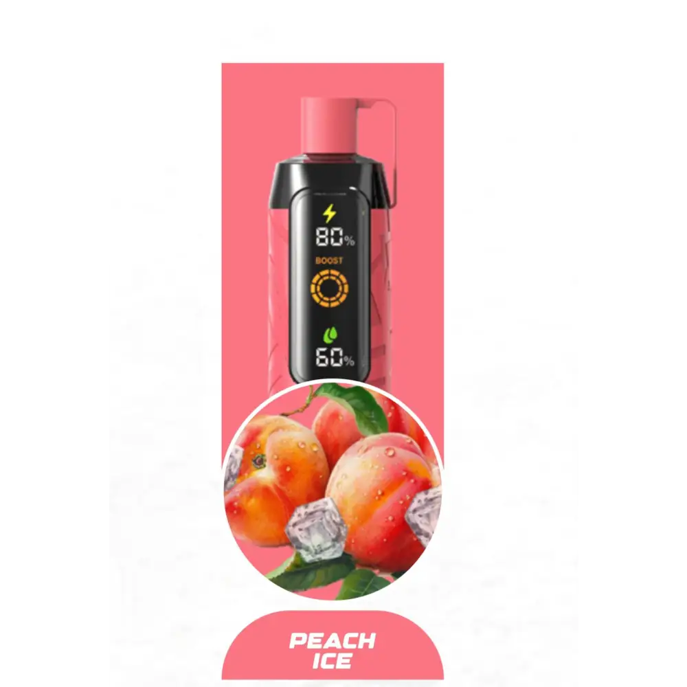 Nerd 20000 Puffs Disposable Vape - Peach Ice - Disposable Vape - Vapes Uae
