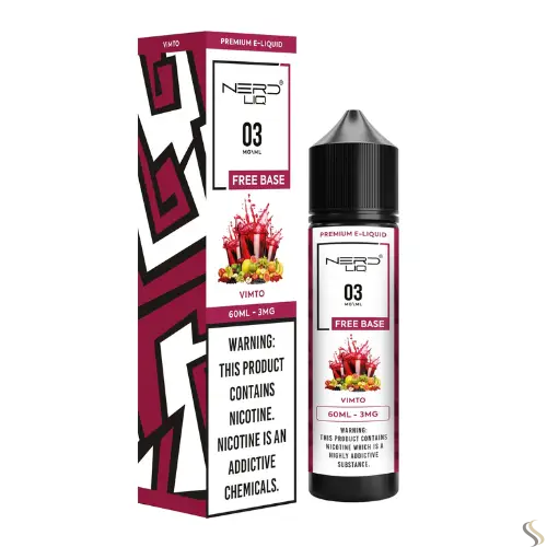 Nerd Liq E-liquid Vape Juice 60ml - Vimto - E-liquid - Vapes Uae