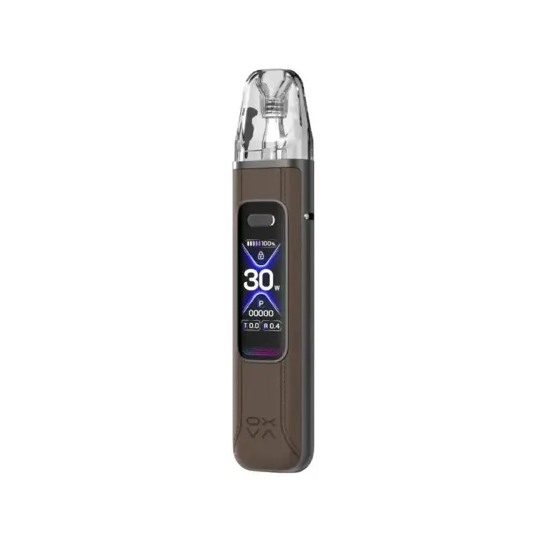 Oxva Xlim Pro 3 Pod System - Brown Leather - Vape Device - Vapes Uae
