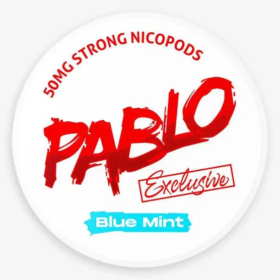 Pablo Exclusive Nicotine Pouches - Blue Mint / 50 Mg / Single Pack - Nicotine Pouch - Vapes Uae
