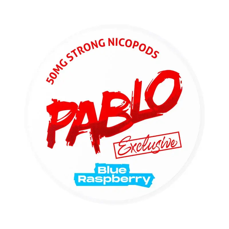 Pablo Exclusive Nicotine Pouches - Blue Raspberry / 50 Mg / Single Pack - Nicotine Pouch - Vapes Uae