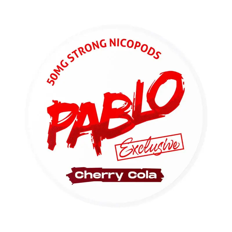 Pablo Exclusive Nicotine Pouches - Cherry Cola / 50 Mg / Single Pack - Nicotine Pouch - Vapes Uae