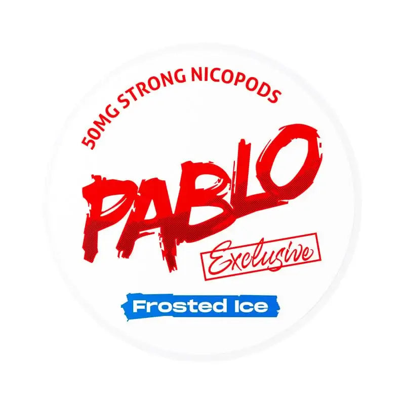 Pablo Exclusive Nicotine Pouches - Frosted Ice / 50 Mg / Single Pack - Nicotine Pouch - Vapes Uae
