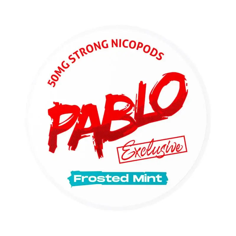 Pablo Exclusive Nicotine Pouches - Frosted Mint / 50 Mg / Single Pack - Nicotine Pouch - Vapes Uae
