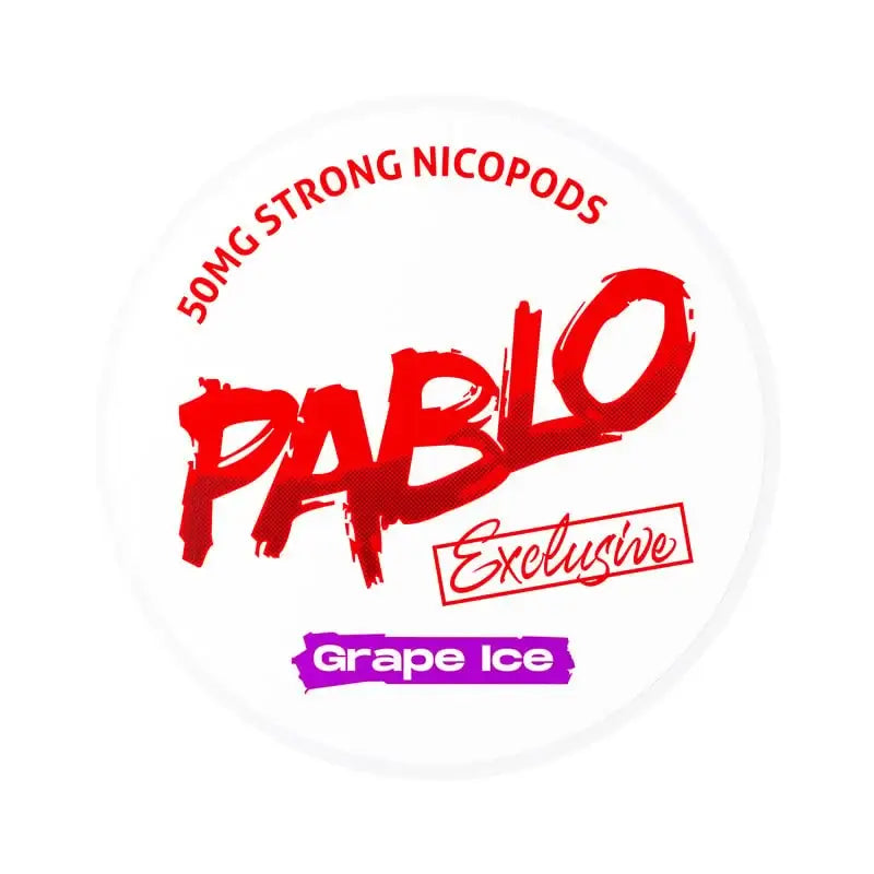 Pablo Exclusive Nicotine Pouches - Grape Ice / 50 Mg / Single Pack - Nicotine Pouch - Vapes Uae