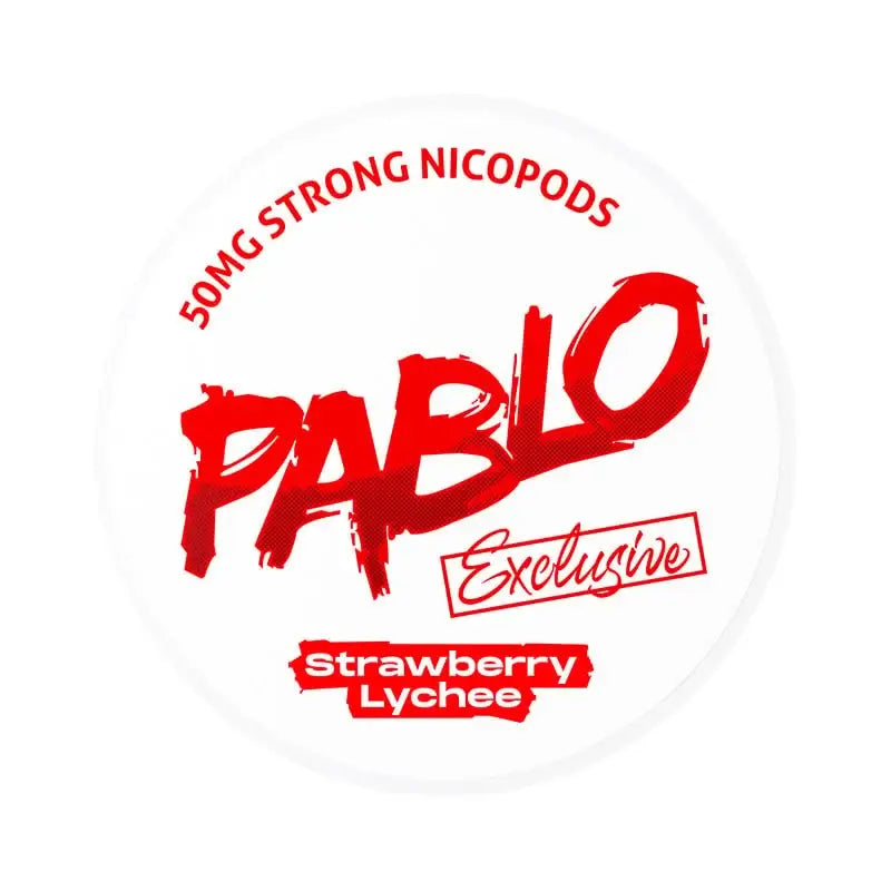 Pablo Exclusive Nicotine Pouches - Strawberry Lychee / 50 Mg / Single Pack - Nicotine Pouch - Vapes Uae