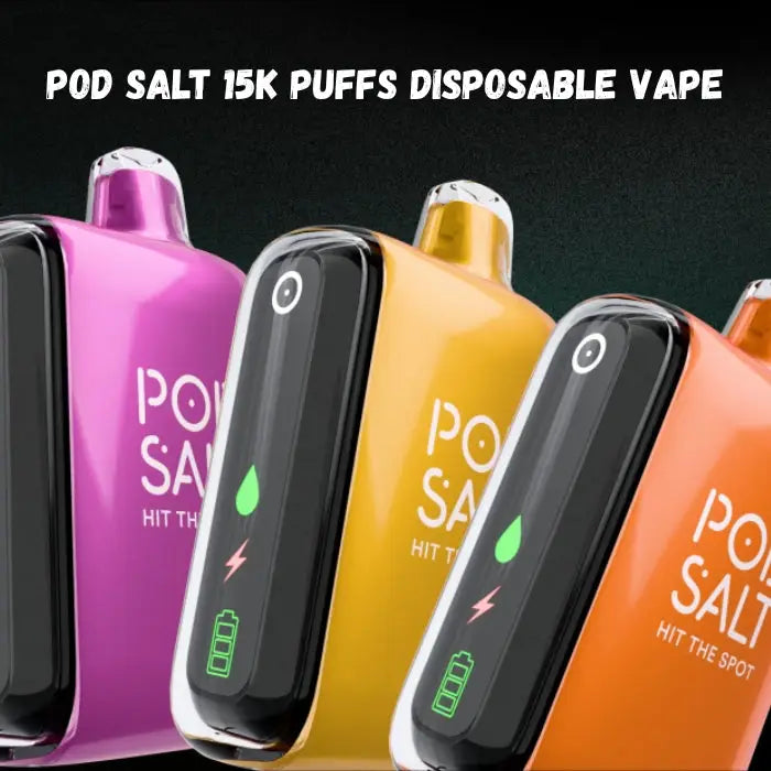 Pod Salt 15000 Puffs Disposable Vape - Orange Ice - Disposable Vape - Vapes Uae