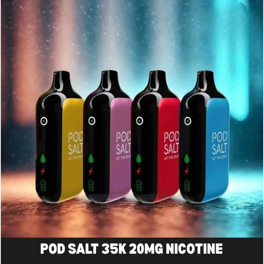 Pod Salt 35000 Puffs Disposable Vape - Blueberry Red Rasberry - Disposable Vape - Vapes Uae