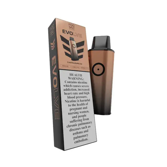 Pod Salt Evolve Pre-filled Pod System - Cantaloupe Ice / 2% - Vape Device - Vapes Uae