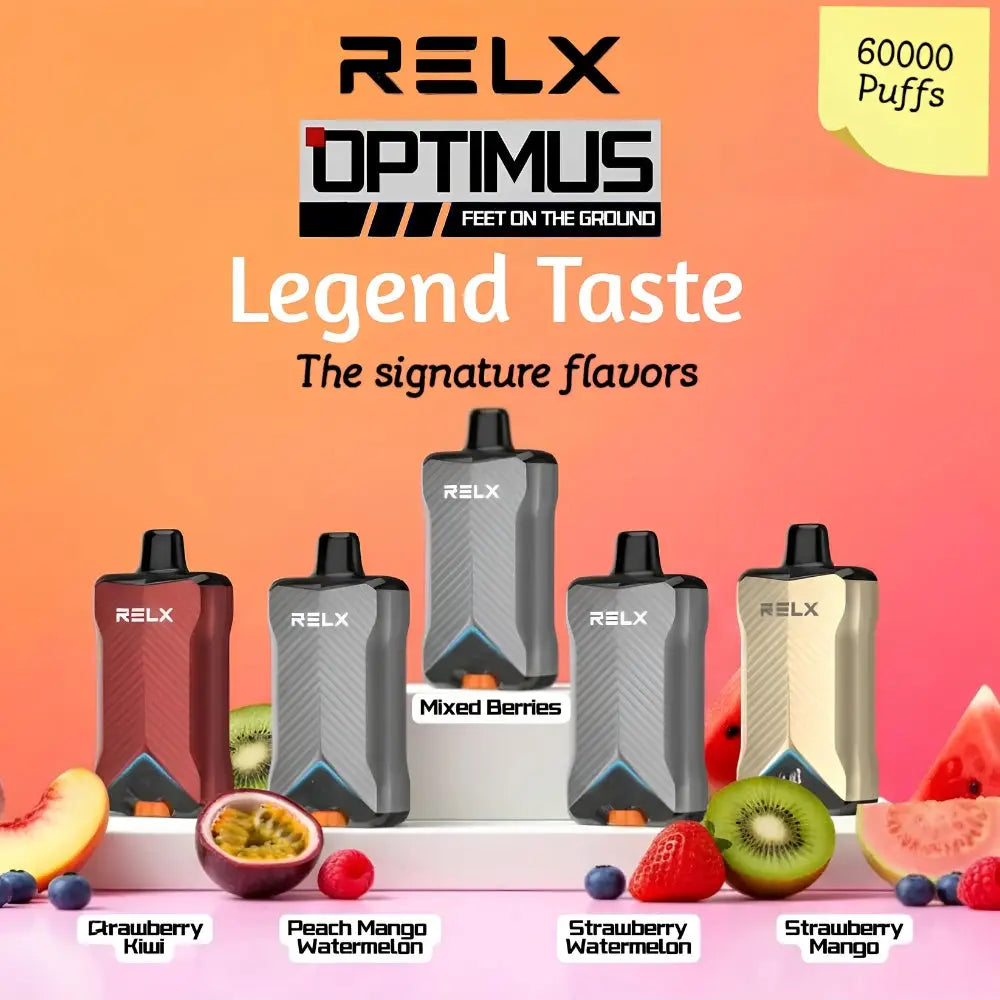 Relx Optimus 60000 Puffs Disposable Vape - Disposable Vape - Vapes Uae