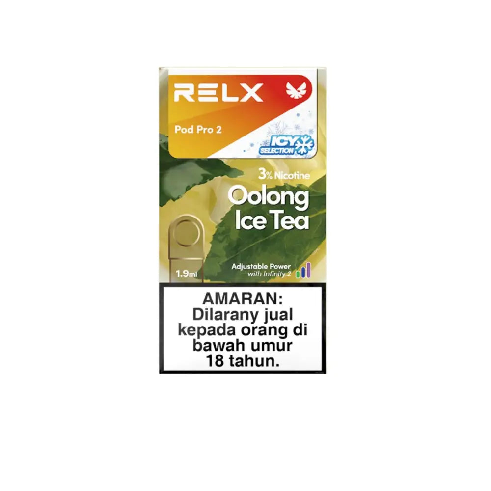 Relx Pod Pro 2 Prefilled Replacement Pod - Oolong Ice Tea 3% - Vape Devices - Vapes Uae