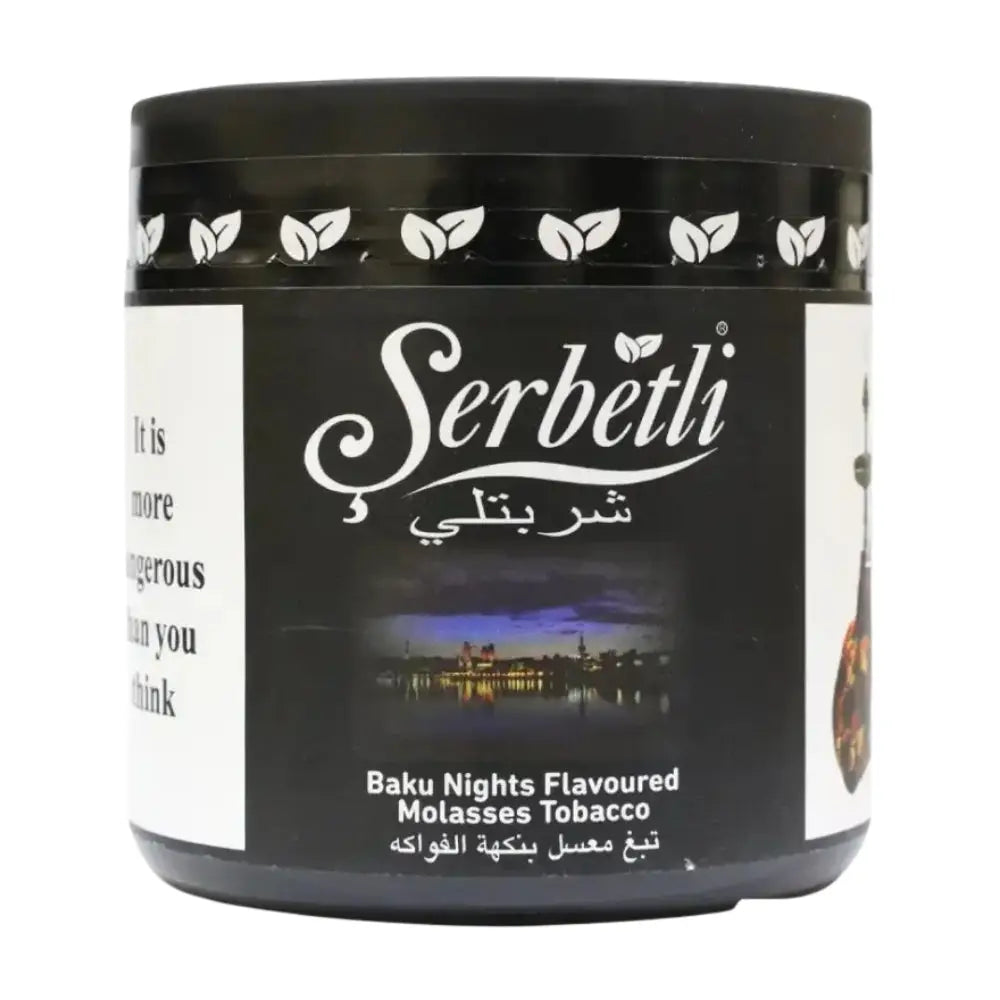 Serbetli Hookah Tobacco 250g - Baku Nights / 250g - Shisha Flavors - Vapes Uae