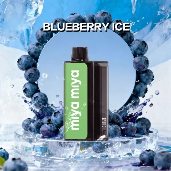 Silvaper Miya Miya 75000 Puffs Disposable Vape - Blueberry Ice - Disposable Vape - Vapes Uae