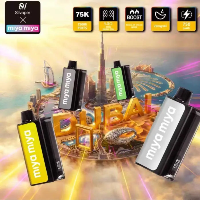 Silvaper Miya Miya 75000 Puffs Disposable Vape - Disposable Vape - Vapes Uae