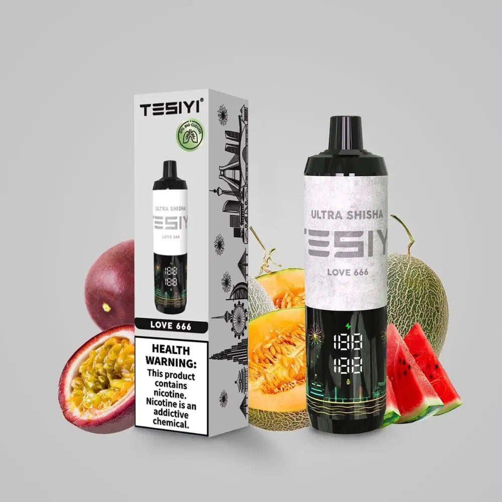 Tesiyi Ultra Shisha 35000 Puffs Disposable Vape - Love 66 - Disposable Vape - Vapes Uae