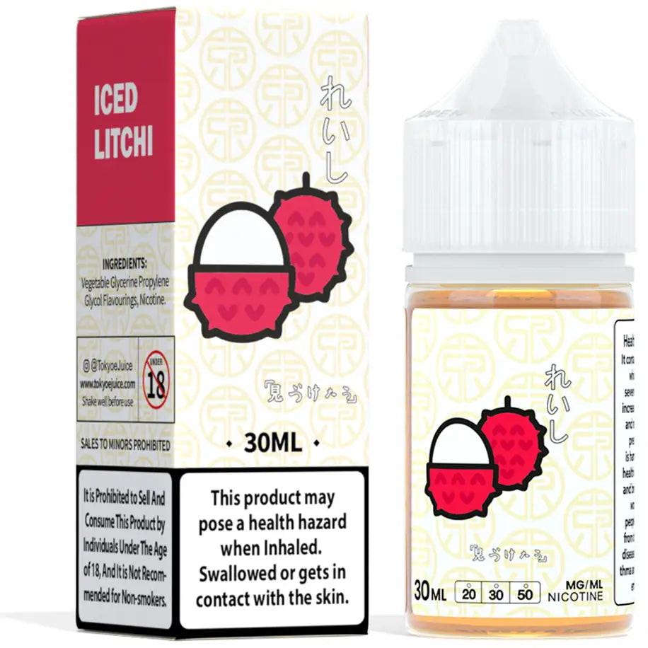 Tokyo Classic Series 30ml Eliquid - Iced Litchi / 50mg (5% ) - E-liquid - Vapes Uae