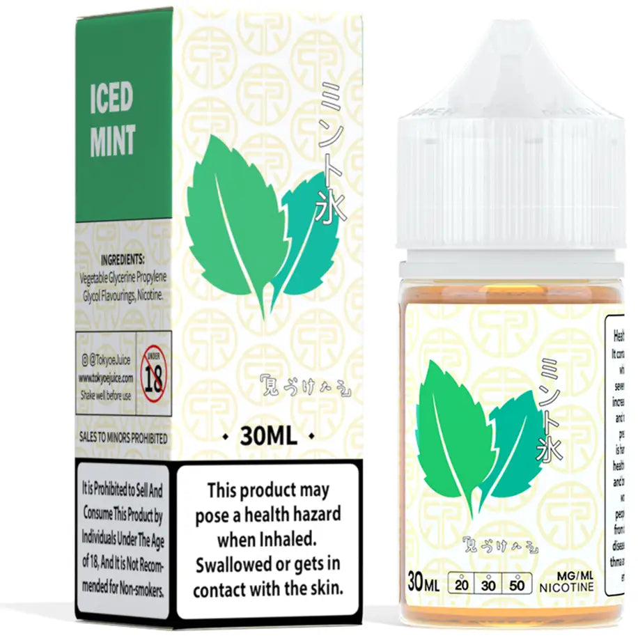 Tokyo Classic Series 30ml Eliquid - Iced Mint / 50mg (5% ) - E-liquid - Vapes Uae