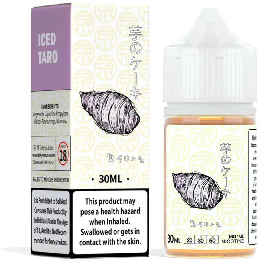 Tokyo Classic Series 30ml Eliquid - Iced Taro / 50mg (5% ) - E-liquid - Vapes Uae