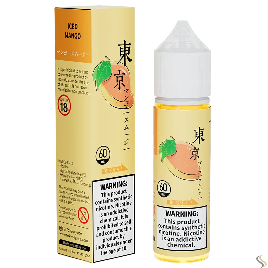 Tokyo Classic Series 60ml Vape Juice - Iced Mango / 50mg (5% ) - E-liquid - Vapes Uae