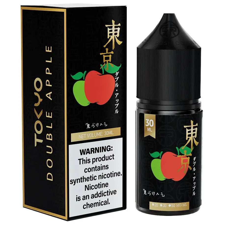 Tokyo Golden Series 30ml Vape Juice - Double Apple / 50mg (5% ) - E-liquid - Vapes Uae
