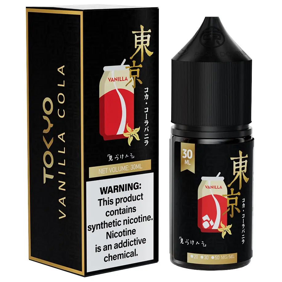 Tokyo Golden Series 30ml Vape Juice - Vanilla Cola / 50mg (5% ) - E-liquid - Vapes Uae